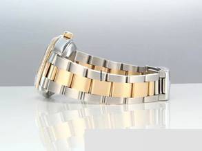 Thumbnail von Rolex Oyster Perpetual Date 34 Mm Edelstahl Gelbgold 750 15223 1997 Automatik Gold Medium