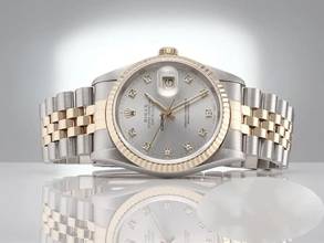 Thumbnail von Rolex Datejust 36 36mm 16233 1997 Stahl Gelbgold 750 Diamanten Automatik Stainless Steel 18kt Yellow Gold Jubilé-band Chronometer Oyster