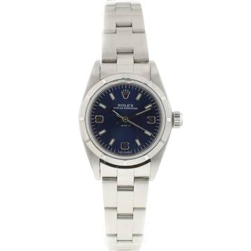  Rolex Oyster Perpetual 26 Lady Blue Dial 