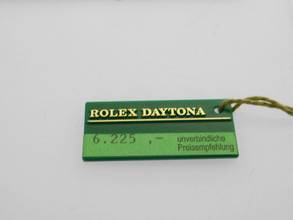 Thumbnail von Rolex Daytona 16520 Daytona Stahl im Top Zustand original Hang Tag mit Nummern. 1995 W Serie Zenith Daytona mit original Box und Zubehör