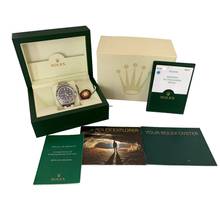 Thumbnail von Rolex Explorer II 16570 T Z14 series black dial 2006 Full Set