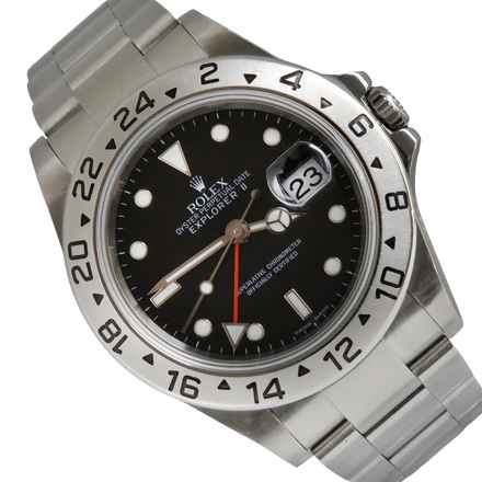  Rolex Explorer II 16570 T Z14 series black dial 2006 Full Set 