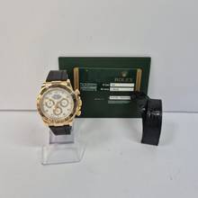 Thumbnail von Rolex Daytona Yellow Gold Racing White 40mm Automático Completo
