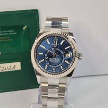 Thumbnail von Rolex Sky-Dweller Ouro Branco & Aço Blue Dial 42mm Completo