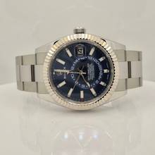 Thumbnail von Rolex Sky-Dweller Ouro Branco & Aço Blue Dial 42mm Completo