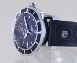 Thumbnail von Breitling Superocean Heritage 46 46mm Automatic Black Stahl Milanaise Rubber