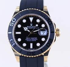 Thumbnail von Rolex Yacht-Master 42 Gelbgold 18K Oysterflex black Dial 3235 B+P