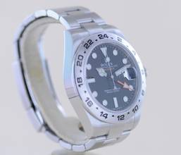 Thumbnail von Rolex Explorer II 216570 black Dial Orange Hand Top Klassiker LC100 B+P