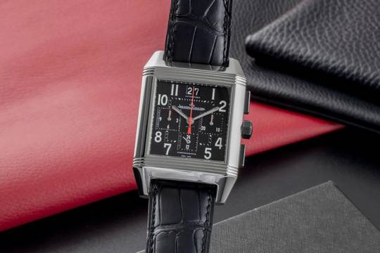  Jaeger-LeCoultre Reverso Squadra Chronograph GMT Automatik Ref. Q701868P 230.8.45 