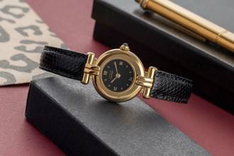 Thumbnail von Cartier Colisée must de Cartier Lady Vermeil 925 Silber Damenuhr Ref. 590002