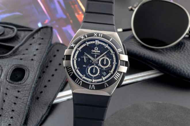  Omega Constellation Double Eagle Chronograph Automatik Ref. 121.92.41.50.01.001 