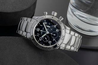 Thumbnail von Breguet Type XX - XXI - XXII Chronograph Stahl Automatik Ref. 3800 / ST 92 S W 9 B&P 2013