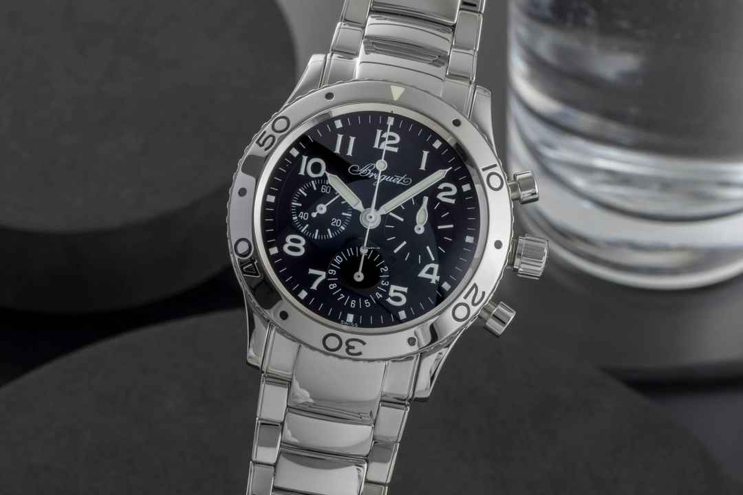  Breguet Type XX - XXI - XXII Chronograph Stahl Automatik Ref. 3800 / ST 92 S W 9 B&P 2013 