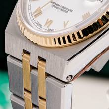 Thumbnail von Rolex Datejust 36 Oysterquartz Steel Gold – 17013 – like NEW – 04/1997 Full Set