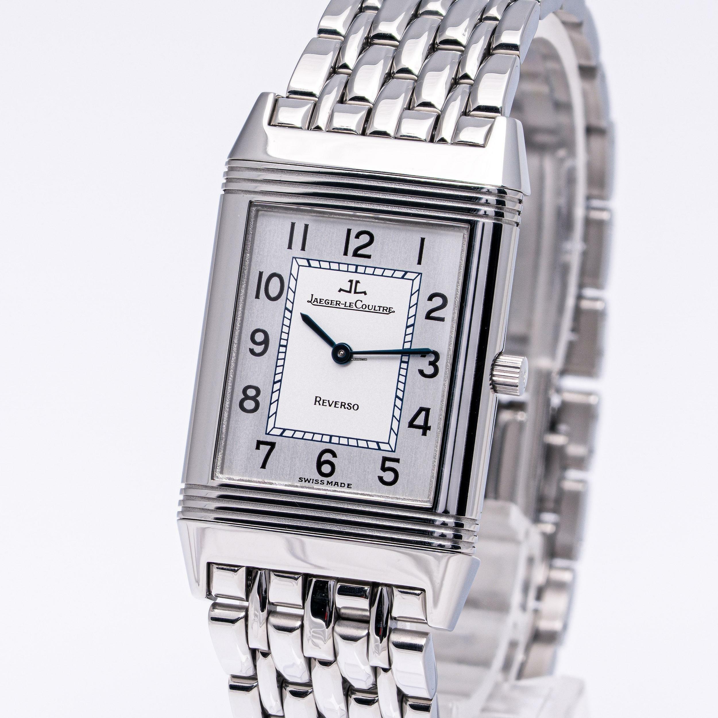  Jaeger-LeCoultre Reverso Classique Medium – 250.8.86 – like NEW – 07/2000 Full Set 