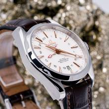 Thumbnail von Omega Seamaster Aqua Terra Gmt 43 White – 231.13.43.22.02.004 – like NEW – 04/2021 Full Set