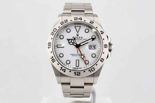  Rolex Explorer II 42mm White Dial - Unpolished 226570 2024 