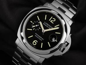 Thumbnail von Panerai Luminor Marina Automatic Ref.PAM00299 2010 Full Set wie Neu Vintage Luminor Marina