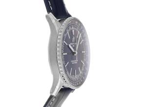 Thumbnail von Breitling Navitimer Ref.A17329161C1P1 2025 Full Set Ungetragen Navitimer Krokoleder Faltschließe