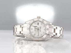Thumbnail von Rolex Lady-Datejust Pearlmaster 29 80319 Weissgold 750 2009 Diamanten Automatik Lady 18kt White Gold Chronometer Oyster