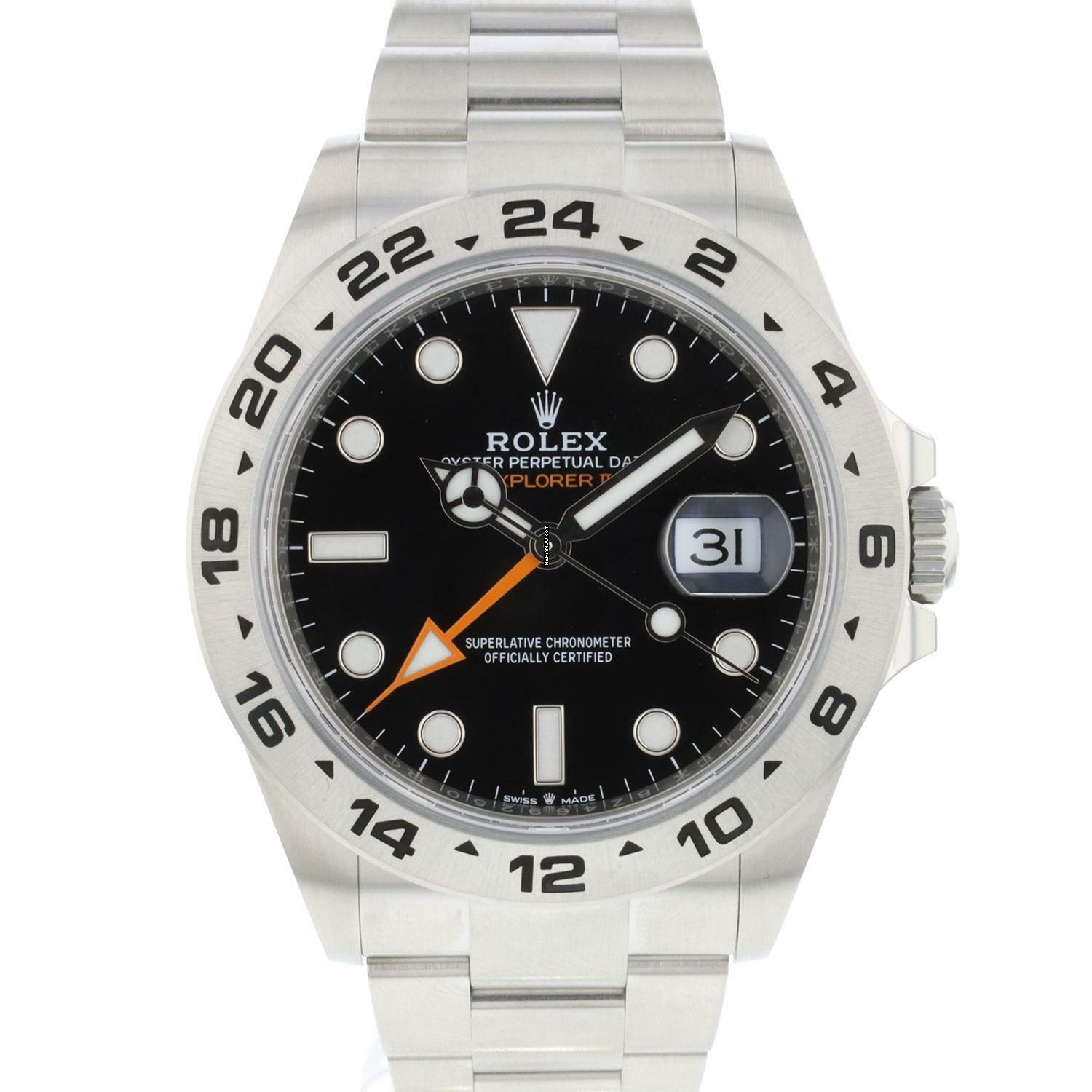  Rolex Explorer II Black Dial 226570 