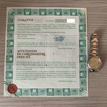 Thumbnail von Rolex Datejust 36 16233 champagne dial 1988 Full Set