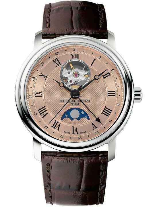  Frederique Constant Classics Moonphase FC-335MCSALB4P26 Herrenuhr Heart beat moonphase date Automatik 40mm 6ATM 