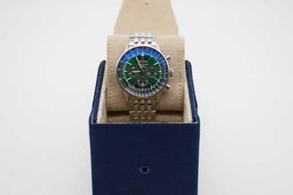 Thumbnail von Breitling Navitimer 1 B01 Chronograph 46 Racing Green perfektes Fullset mit Breitling Garantie bis 2033
