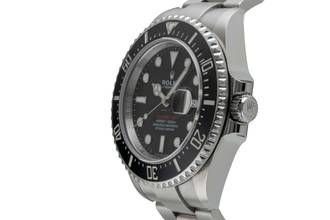 Thumbnail von Rolex Sea-Dweller Single Red Edelstahl Herrenuhr Ref. 126600