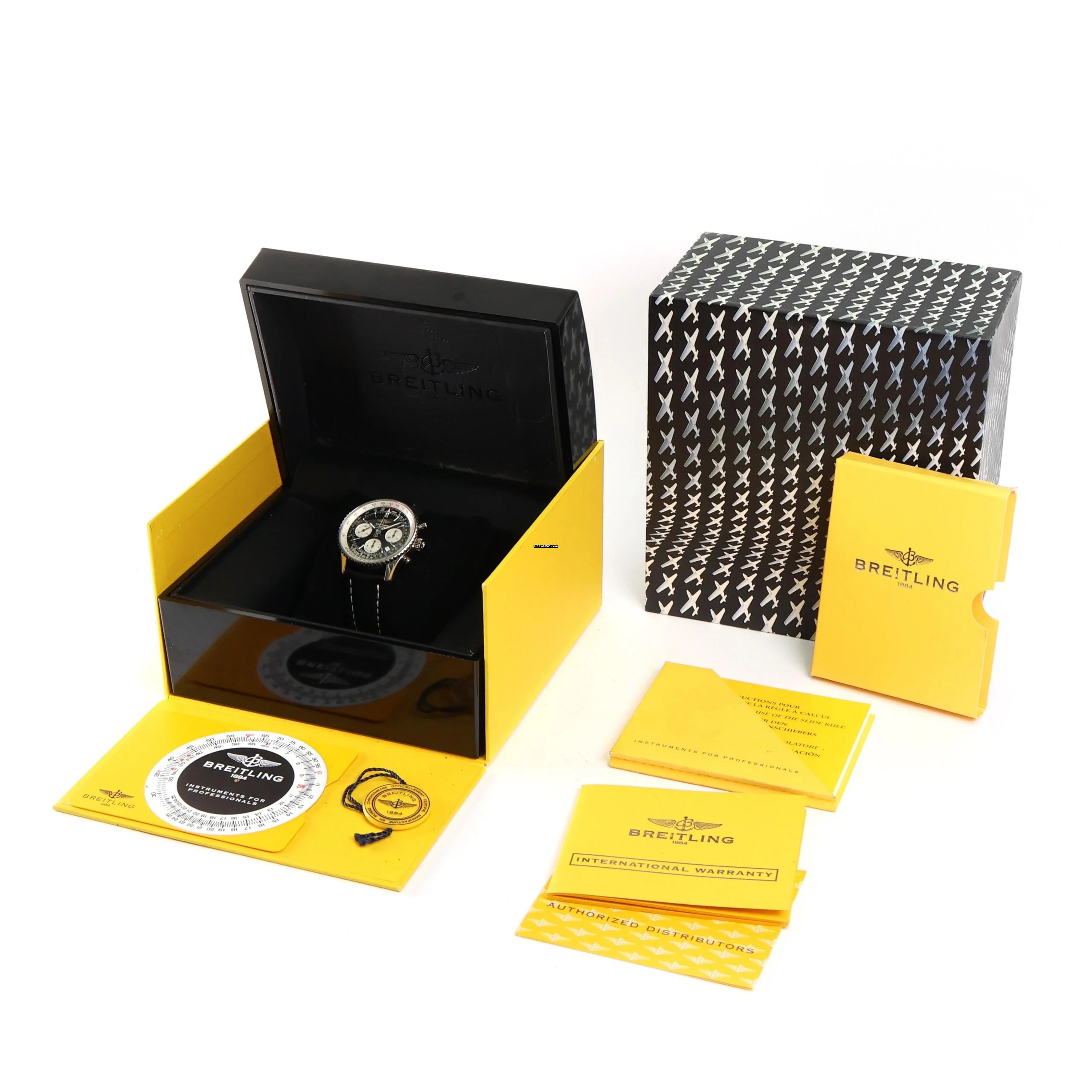 Thumbnail von Breitling Navitimer Chronograph 42MM Black Dial