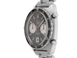 Thumbnail von Heuer Autavia Chronograph Ref.1163 1978 Full Set Original unpoliert Autavia Chronograph Ridged Markers