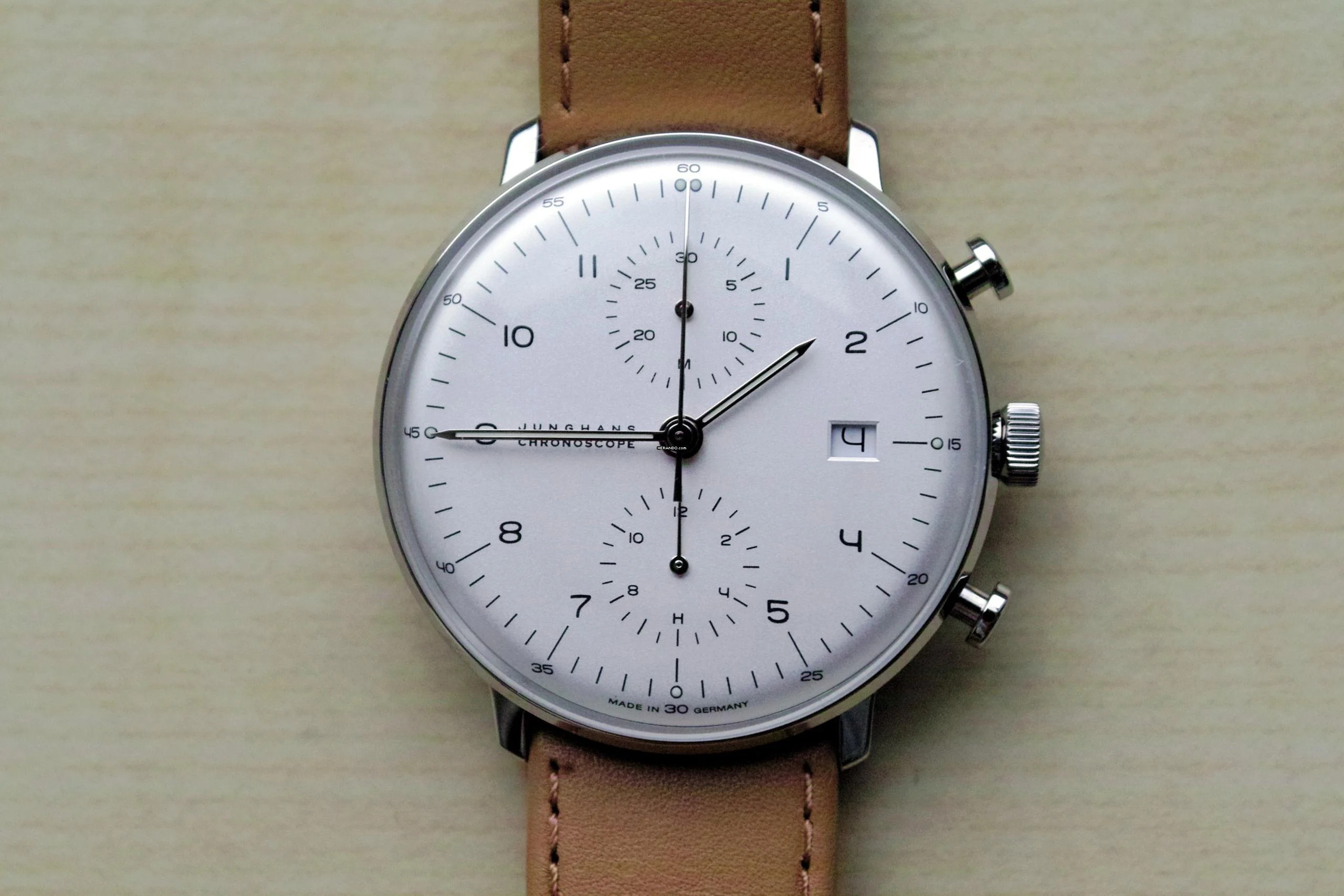 Thumbnail von Junghans max bill Chronoscope Date