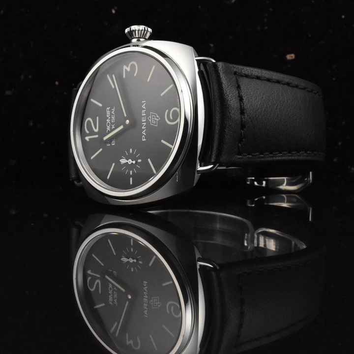  Panerai Radiomir Black Seal PAM00380 unpoliert B&P 