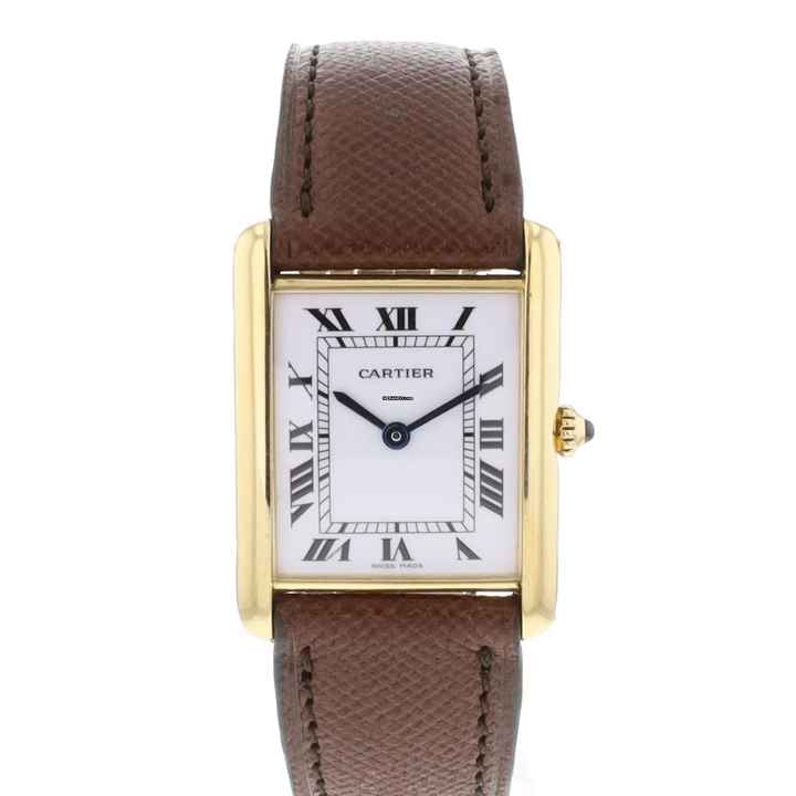  Cartier Tank Louis Cartier Medium Gold 