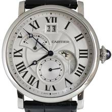 Thumbnail von Cartier Rotonde de Cartier 42MM GMT Retrograde 3773 silver dial