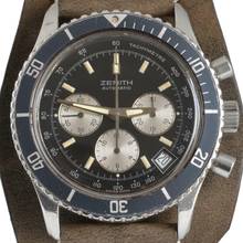 Thumbnail von Zenith El Primero Chronograph De Luca MK1 black dial 1989