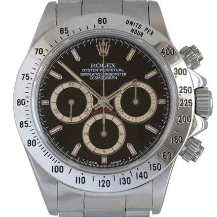  Rolex Daytona 16520 L34 4 written 6 reversed black dial 1989 Full Set 