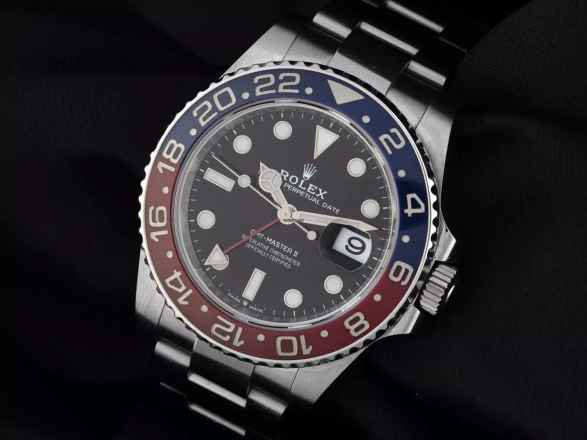  Rolex GMT-Master II Pepsi Ref.126710BLRO 2021 Full Set wie Neu GMT Master II Pepsi 