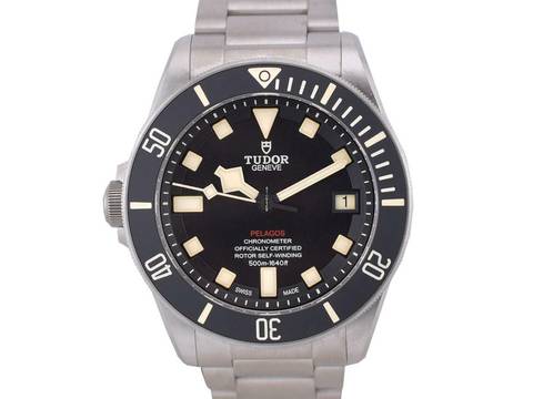  Tudor Pelagos 25610tnl Lhd Titanium Black Dial 42mm Full Set 