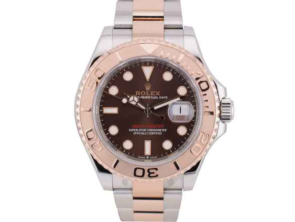  Rolex Yacht-Master 40 126621 Chocolate Dial Like New Full Set + Service Rolex 