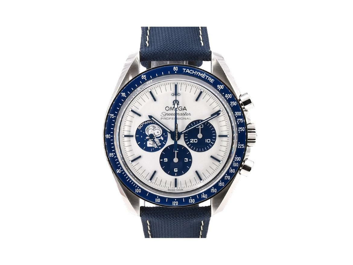  Omega Speedmaster Apollo Xiii 50th Anniversary Snoopy Silver Dial 