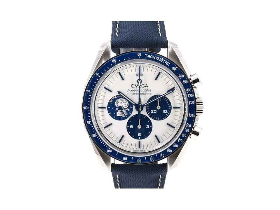  Omega Speedmaster Apollo Xiii 50th Anniversary Snoopy Silver Dial 