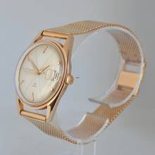 Thumbnail von Girard Perregaux Gyromatic 39 Jewels FireStone Date 34MM rose gold 18KT Automatic 1970