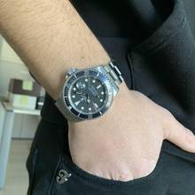 Thumbnail von Rolex Submariner Date 16800 Date Buckshot tritium matte dial 1983 Full Set