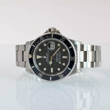 Thumbnail von Rolex Submariner Date 16800 Date Buckshot tritium matte dial 1983 Full Set