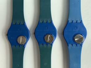 Thumbnail von Swatch Art special Jean-Michel Folon full series 3 watches 1987’s Limited edition NEW