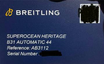 Thumbnail von Breitling Superocean 44 Ocean Culture Series B31 Automatic Breitling Super 44mm BLACK DIAL FULL SET WITH BOX AND PAPERS NEW year: 2025 - 2 STRAPS