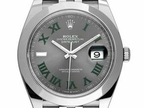Thumbnail von Rolex Datejust 41 Wimbledon Ref.126300 2021 Full Set wie Neu Datejust Wimbledon