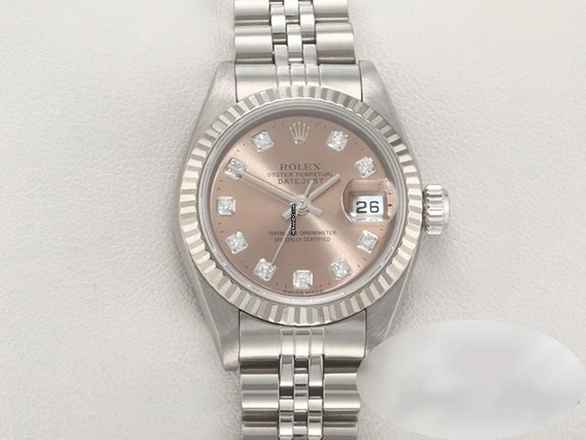  Rolex Lady-Datejust Stahl Weissgold 750 Diamanten 1997 Automatik Gold Damen Stainless Steel 18kt White Gold Jubilé-band Chronometer Oyster 