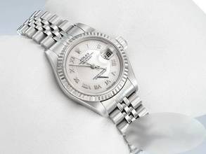 Thumbnail von Rolex Lady-Datejust Edelstahl Weissgold 750 2004 Perlmutt Automatik Stahl Stainless Steel 18kt White Gold Jubilé-band Chronometer Oyster